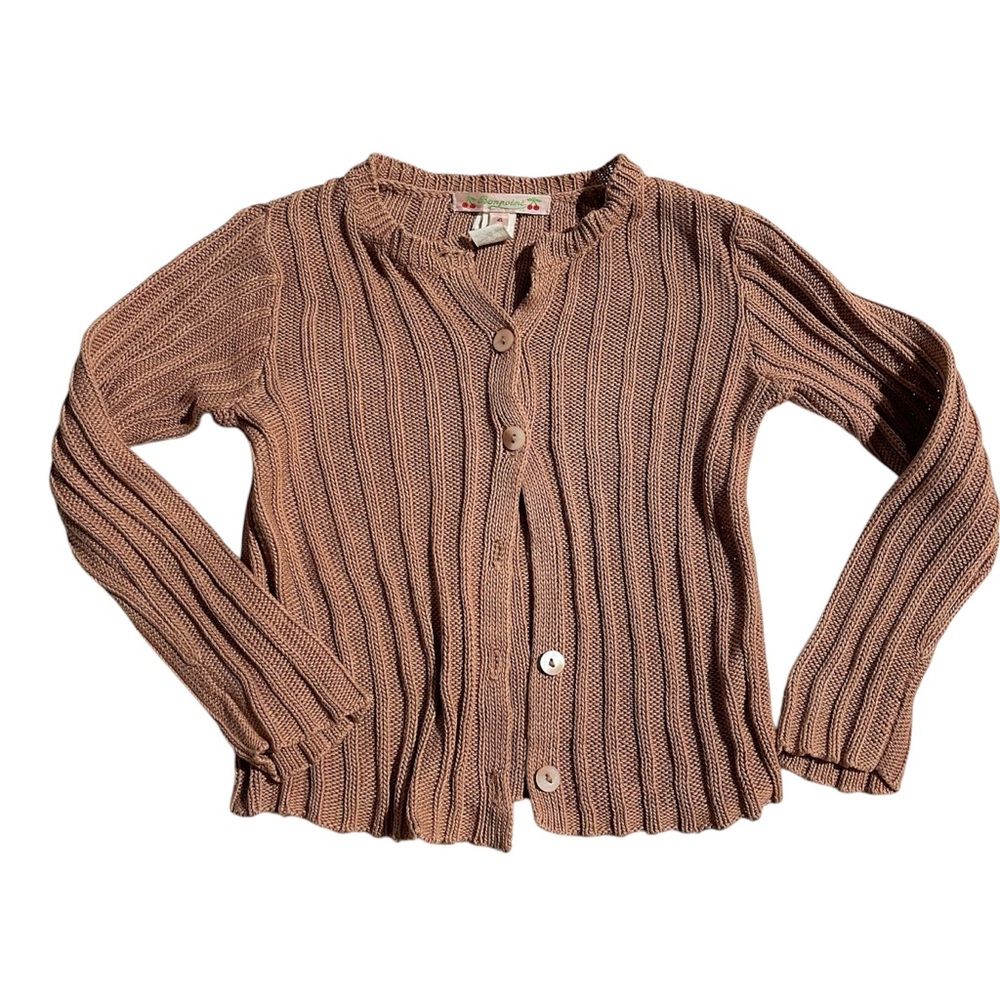 Bonpoint cardigan sz 4 *MISSING BUTTON